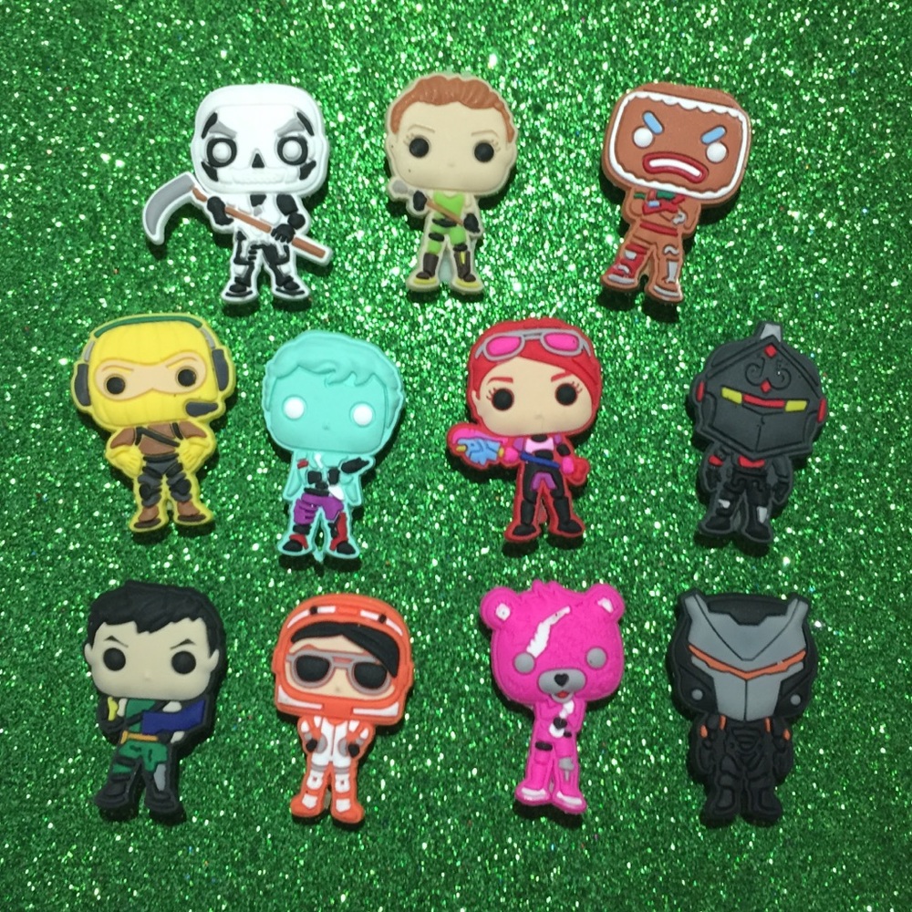 ♡♡ Set of 11pcs Fortnite shoe charms